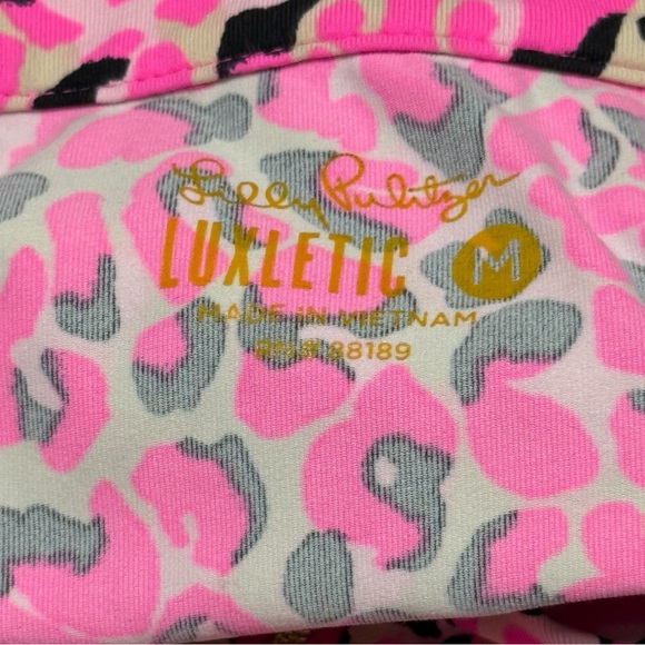 Lilly Pulitzer Justine Luxletic quarter zip pullover. - Picture 8 of 8